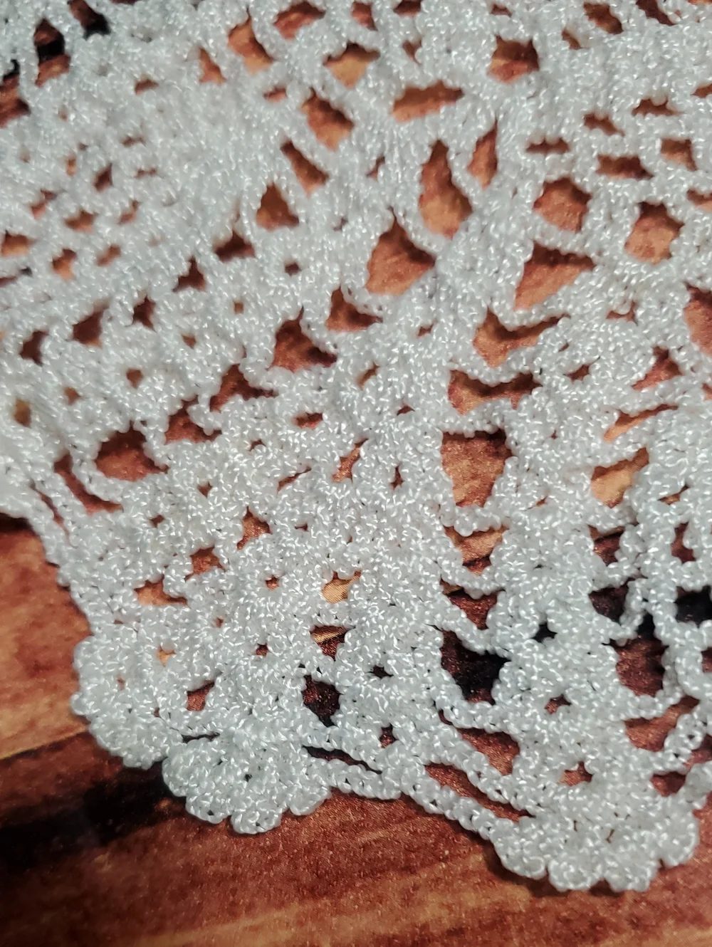 Handmade Cream Crochet Doily - Home Accents
